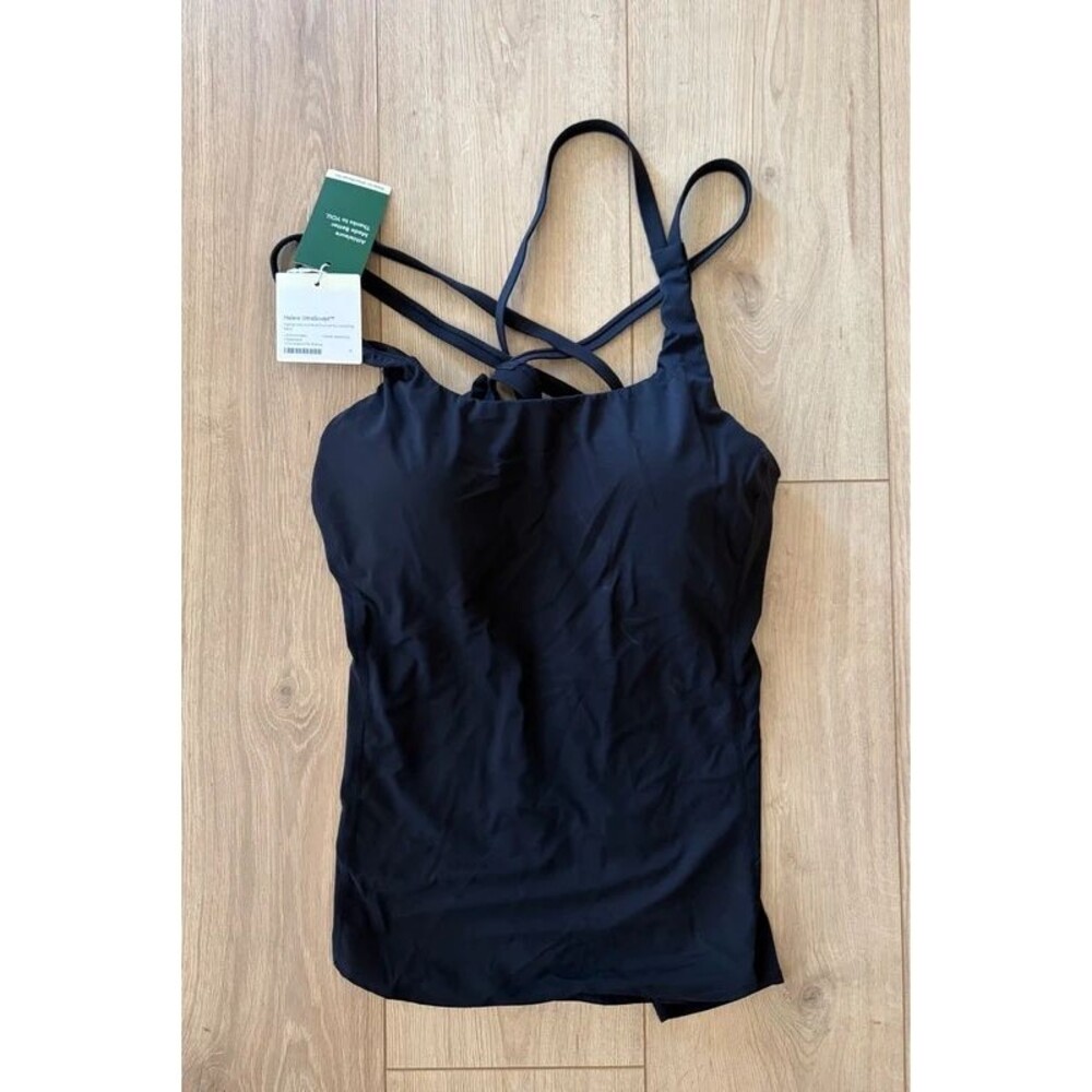 NWT Halara Ultrasculpt Black Built In Bra Tank Medium